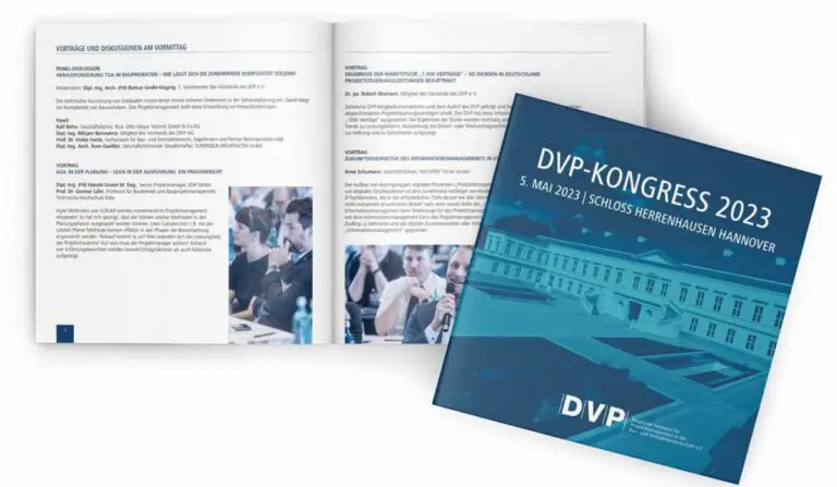 Broschüre für den DVP Kongress 2023